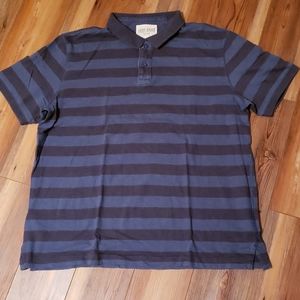 Eddie Bauer striped polo shirt